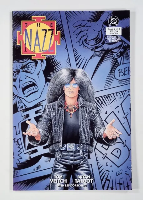 1990 Veitch & Talbot THE NAZZ Book #2 DC COMICS psychedelic theological chaos