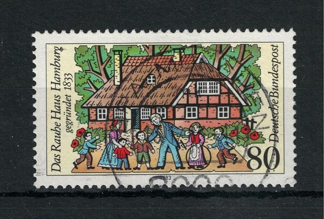 BRD "150 Jahre Das Rauhe Haus" - Mi-Nr. 1186 gestempelt
