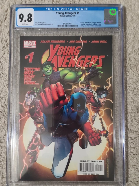 Young Avengers #1 CGC 9.8 WP NM/MT Marvel Comics 2005 1st appearance Kate Bishop