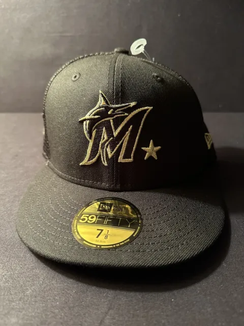 New Era Miami Marlins 2022 ASG 59fifty MLB On Field Hat Cap Size 7-1/8 60030783