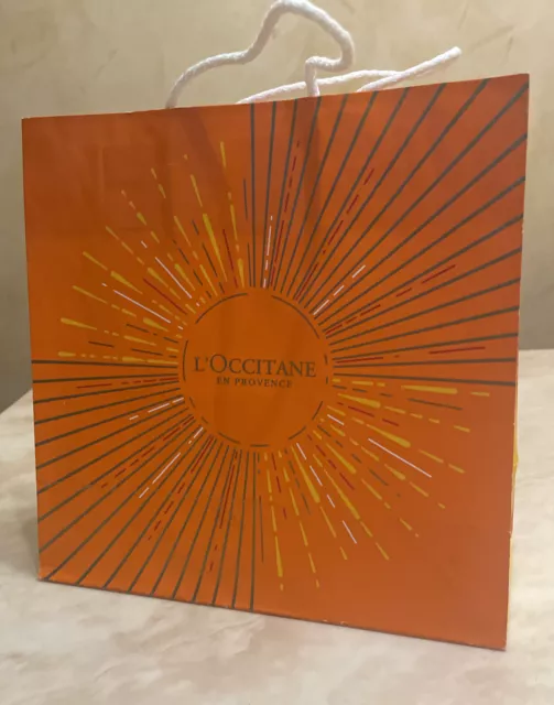 Loccitane En Provence Rare Orange Gift Bag 25 x 25 x 11 cm