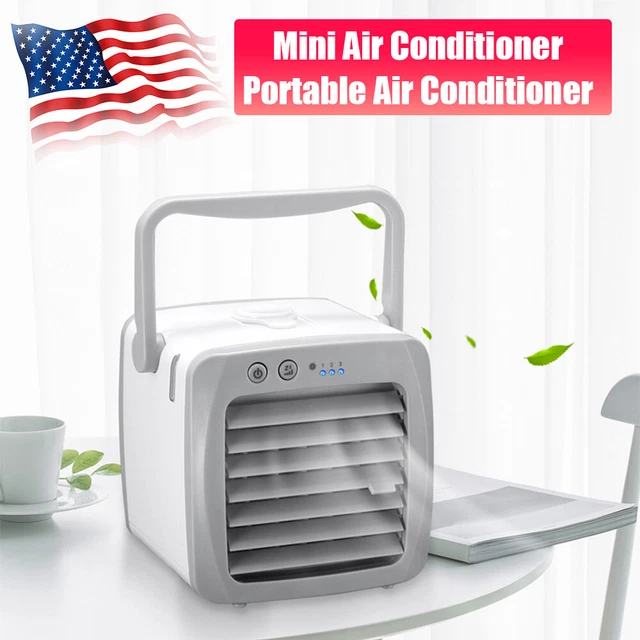 Portable Mini AC Air Conditioner Personal Cooling Fans Bedroom Air Cooler Fan