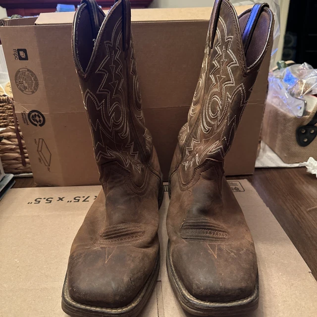Square Boot Design REBEL BOOT BY Durango mens 11 EE Wide Width. Used In Good Condition £35 ...