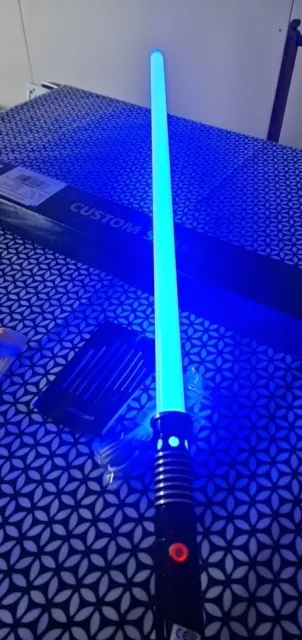 Neopixel Xenopixel Gesture Control Custom LIGHTSABER. Micro SD Card Alloy Handle