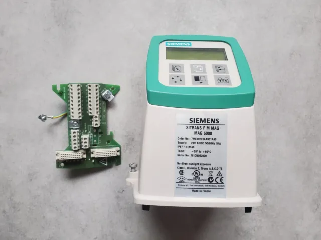 Siemens Sitrans F M MAG 6000 7ME6920-1AA30-1AA0 7ME69201AA301AA0 Flow Meter