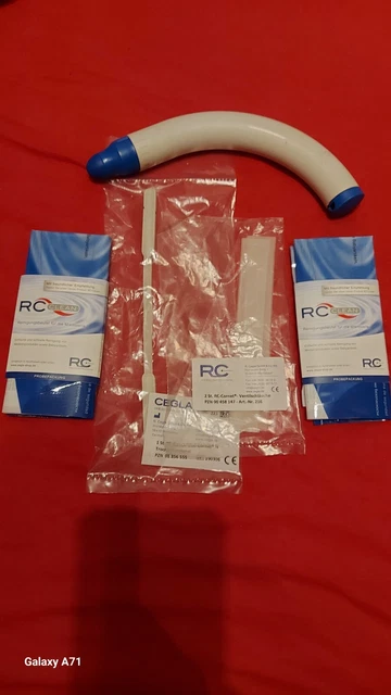 RC Cornet + Zubehör für Atemtherapie (Neu)