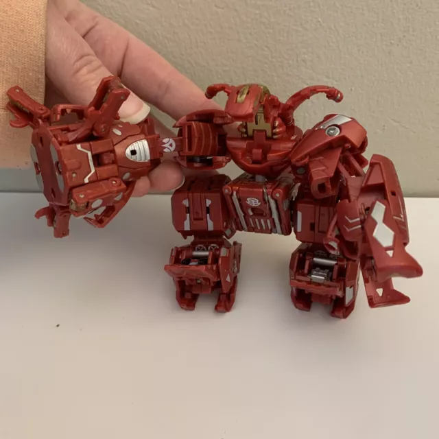 Bakugan Battle Brawlers Pyrus Maxus Dragonoid 7 In 1 Completed Rare Figure Bakugan Battle Brawlers Pyrus Maxus Dragonoid 7 In 1 Completed Rare Figure