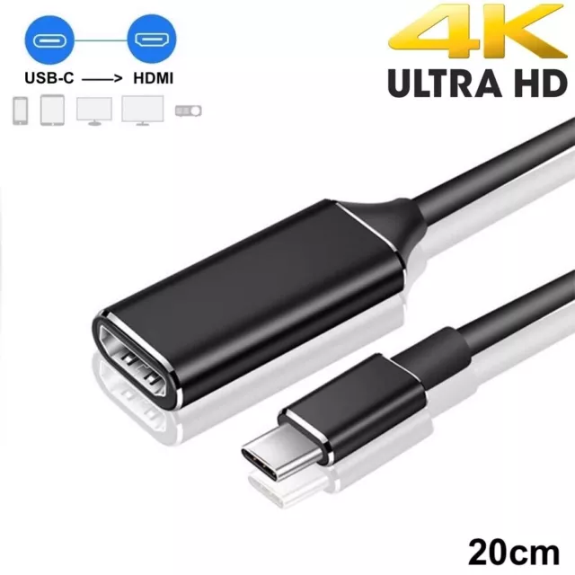 USB-C HDMI Adapter 4K UDH Typ C HDMI Samsung Galaxy MacBook Huawei Dell