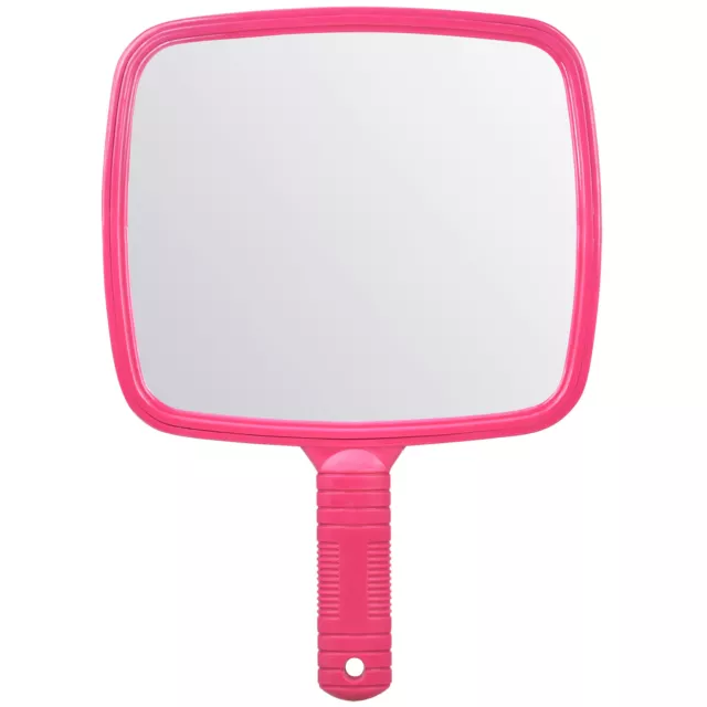 TRIXES Hairdressers Mirror Pink NEW Professional Handheld Salon Barbers Mirror