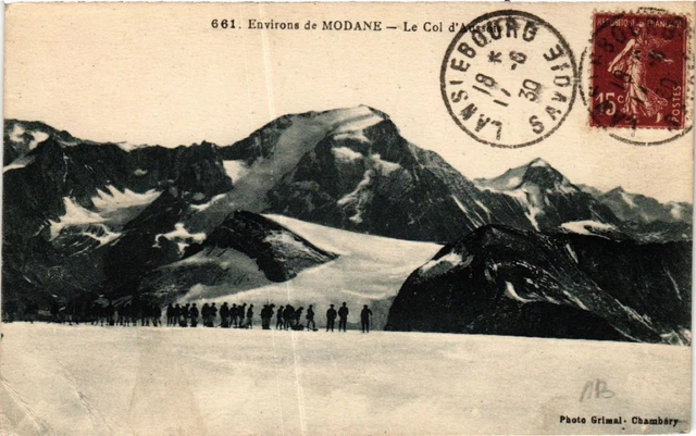 CPA Env. de MODANE - Le Col d'Auserie (438429)