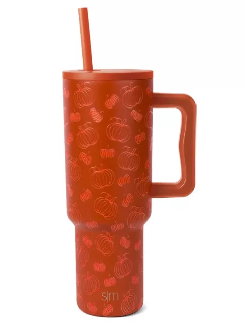 Simple Modern 40 Oz Tumbler with Handle and Straw Lid, Insulated Reusable  Stain