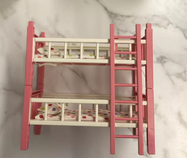 Target Citytoy Circo Baby Doll Pink Bunk Bed W Ladder Fits 8” Dolls Not Included