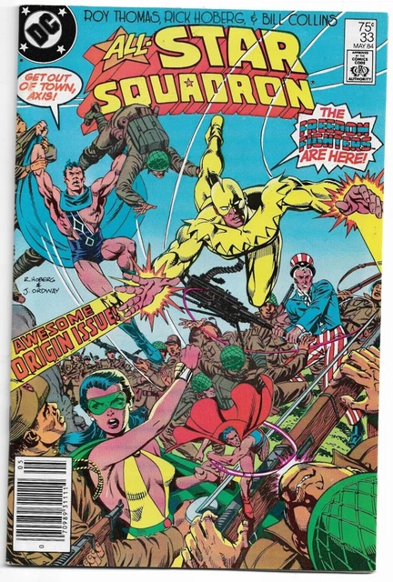 All Star Squadron #33  DC Comics 1984   VG+
