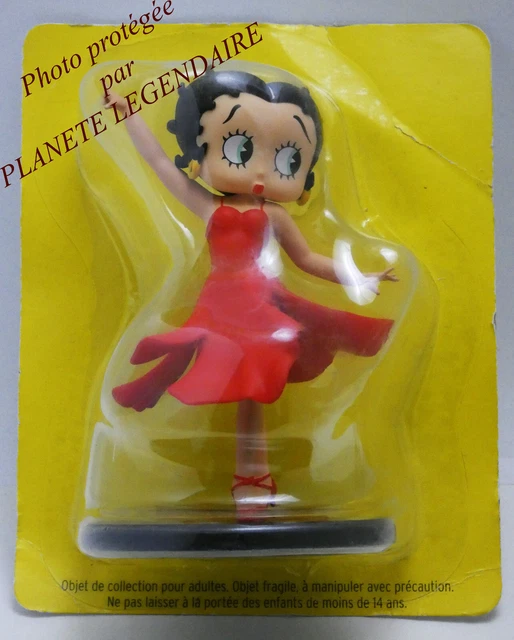 Figurine Betty Boop N°52 La Break Dance - Neuf Sous Boîte - Hachette - Matière Résine - Thème Pin-up