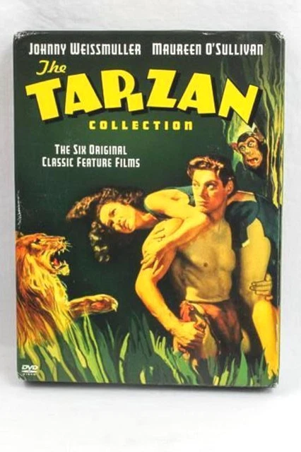 The Tarzan Collection 4 Disc DVD Warner Bros 6 Original Classic Feature Films