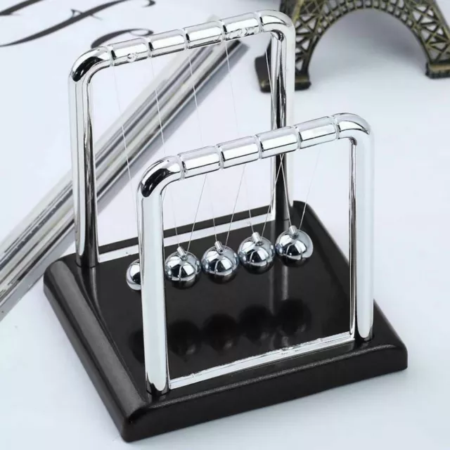 Newton's Cradle Steel Balance Pendulum Balls Physics Science Desk Toy Home Decor