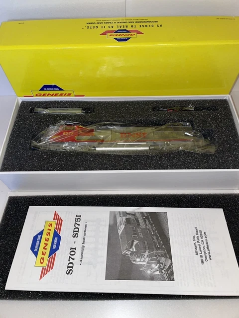 HO ATHEARN GENESIS G6146 SD75I BNSF # 8277 Burlington Northern Santa Fe NIB