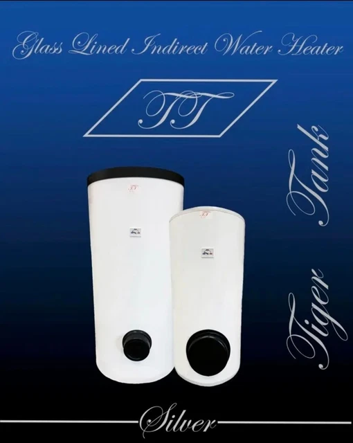 2013 KVC Tiger Tank Silver Indirect Glass Lined Water Heater TTS300 2013 KVC Tiger Tank Silver Indirect Glass Lined Water Heater TTS300