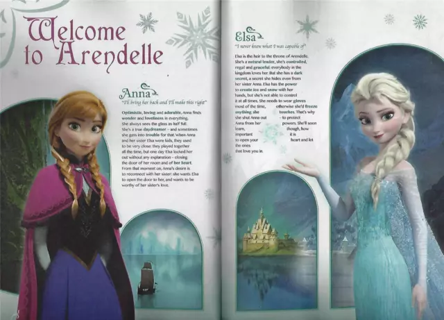 Disney Frozen Cinestory Images from Movie Graphic Novel Anna Elsa Kristoff + New 2