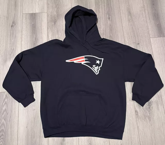 New England Patriots Hoodie (Size L) Men's NFL Primary Logo Hoodie