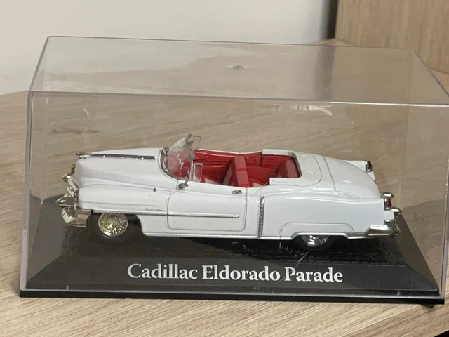 Voiture Miniature Cadillac Eldorado 1955 - Échelle 1/18 - Marque Majorette - Dans Sa Boîte - Très Bon état