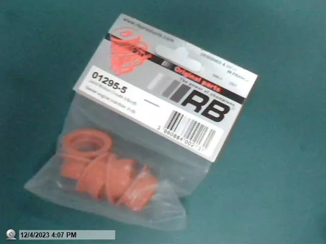 NEW 1/8 Exhaust Gaskets .21 suit RB Concepts Part #01295-5 NEW 1/8 Exhaust Gaskets .21 suit RB Concepts Part #01295-5
