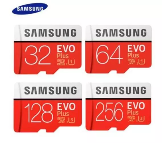 SAMSUNG EVO Plus Micro SD Karte 32GB 64GB 128 Class10 SDXC Speicherkarte+Adapter