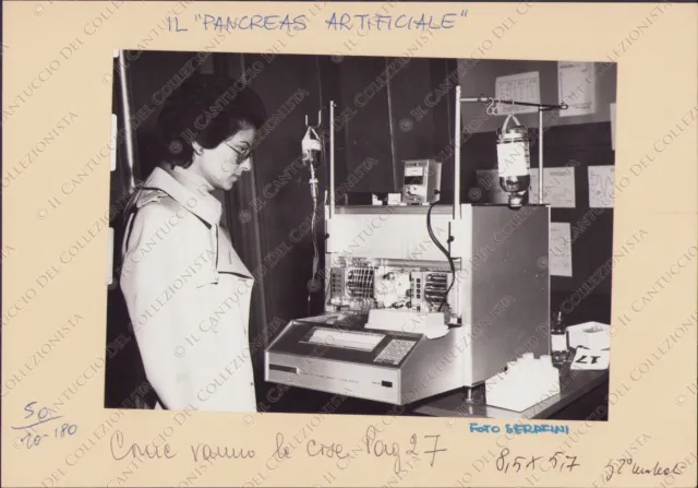 1977 Il Pancreas artificiale Tecnica industriale Medicina Fotografia