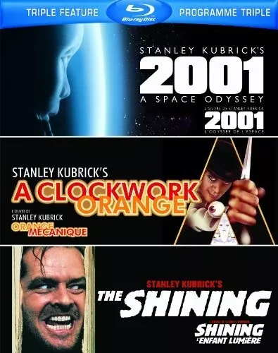 Stanley Kubrick's 2001 A Space Odyssey-A Clockwork Orange-The Shining-New BluRay