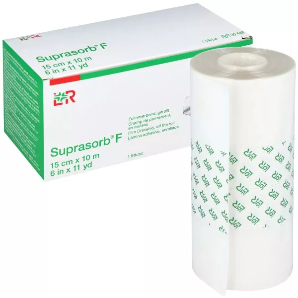 Suprasorb F Folienverband transparent unsteril Tattoo Pflaster Duschpflaster