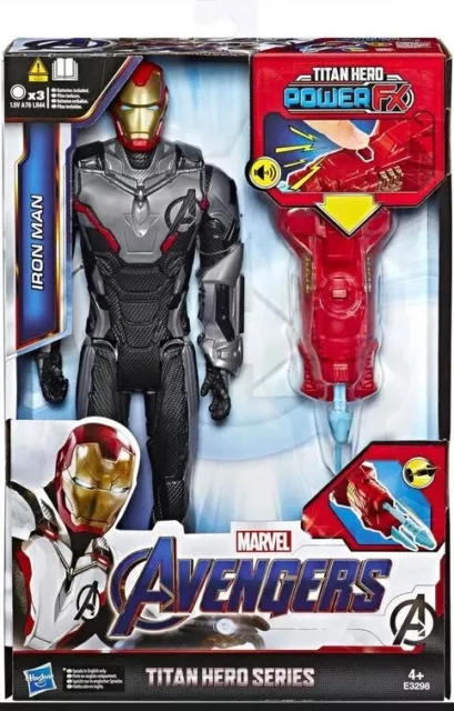 Avengers Titan Hero Power FX Iron Man Action Figure (Inglese)