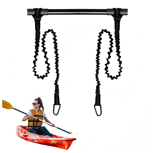 Supporto Per Pagaia Da Kayak Da 2 Pezzi, Accessori Per Montaggio Su Binario Per Kayak~p170015422 - 9