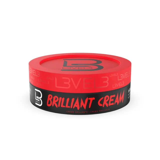 Cera modellante tenuta media L3VEL3 Brilliant Cream Medium Shine 150ml