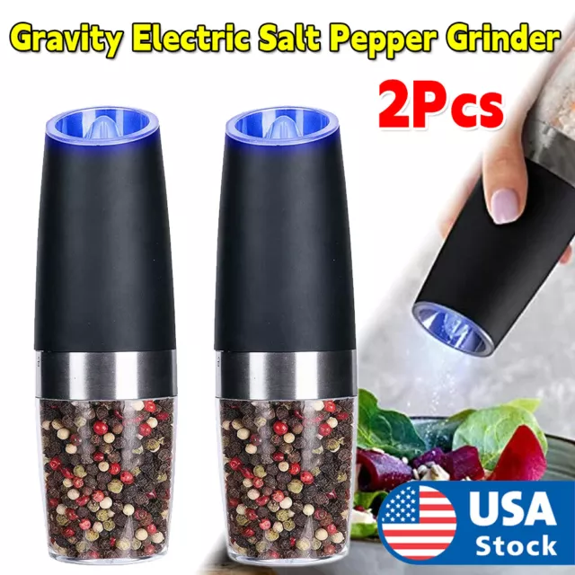 Electric Grinder Salt And Pepper Shaker Mill Russell Hobbs Classic 23460-56  0 2x