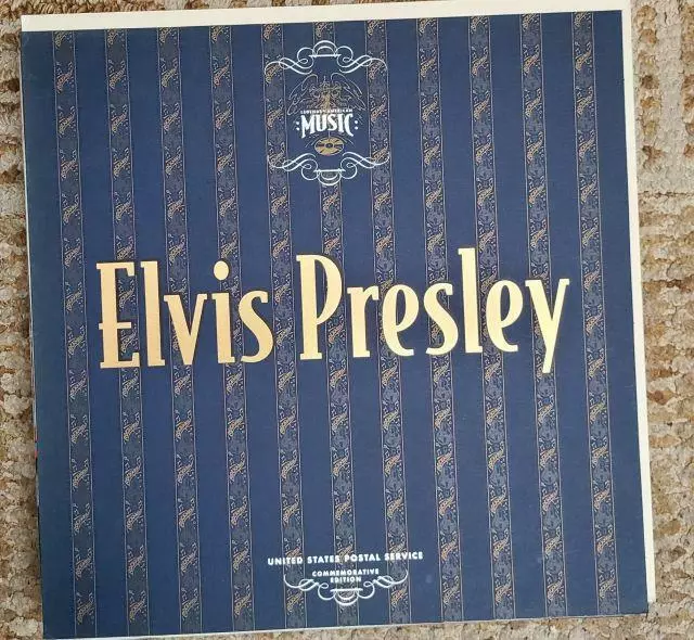 US 1993 Elvis Presley "Legends of American Music" Commemorative Stamp Collection