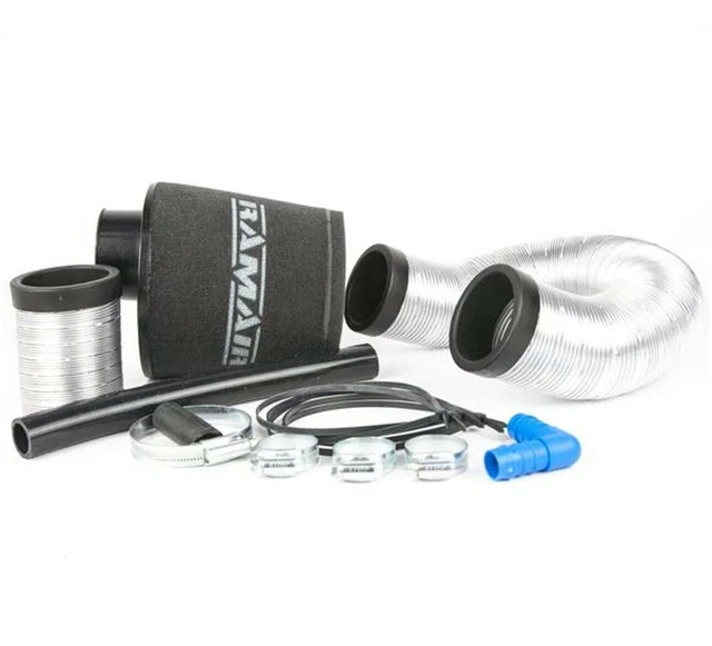 Kit Admission Air Ramair SR Induction Bleu – Pour Peugeot 106 GTi & Citroën Saxo VTS – Tuyau Silicone Bleu + Filtre Double Couche Hautes Performances