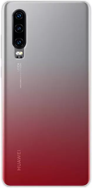 COLORBLOCK CBCOVSILIP30R - Coque TPU CB Huawei P30 gradient Red