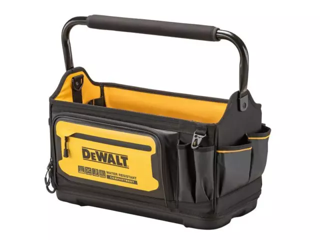 DEWALT Pro Herramienta Tote 20in 36 Bolsillos Acolchado Correa Hombro DWST60106