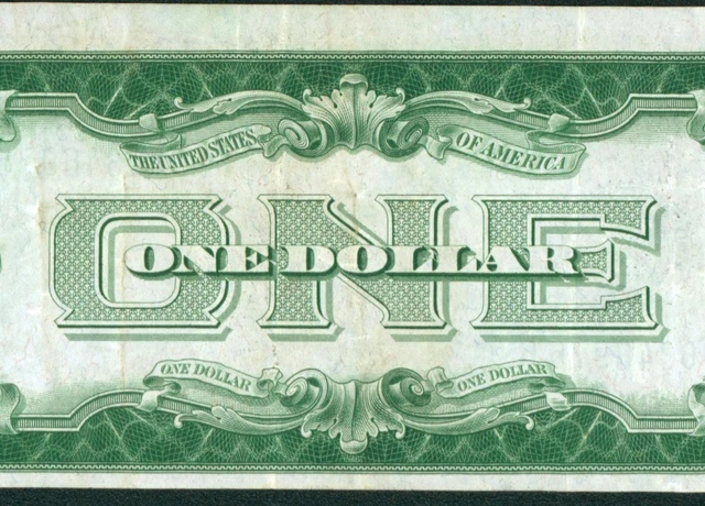 $1 1928 A ((HIGHER GRADE VF+++)) (( FUNNYBACK )) Silver Certificate ** AUCTIONS