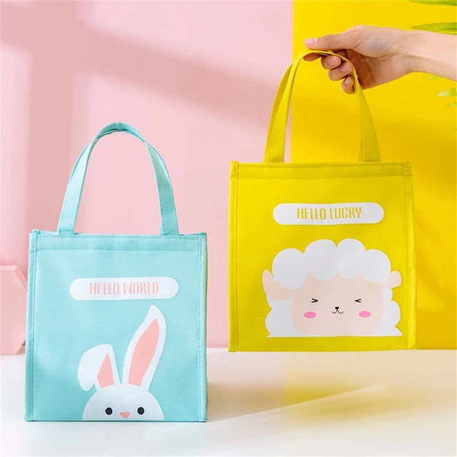 Thermal Insulated Messenger Bag Lunch Bag Ladies Handbag Lunch Box Cooler Bag