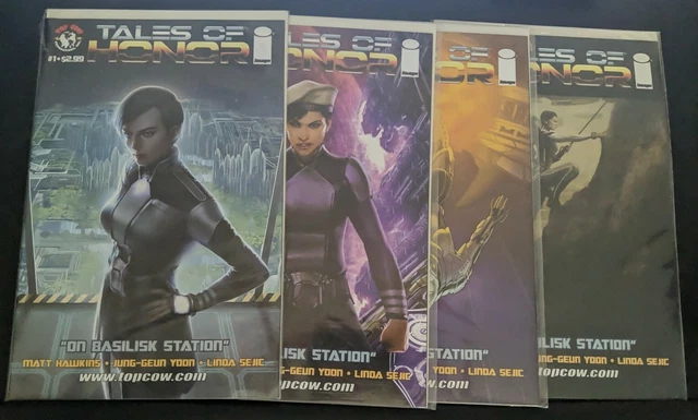 Tales Of Honor #1+Variants Lot of 4 2014 Image Comics Top Cow Unread VF/NM