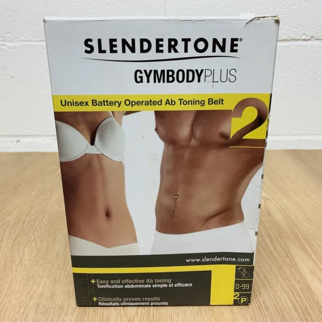 Slendertone Gymbody Plus Ab Unisex Toning Belt with Pads *No Battery Cover*