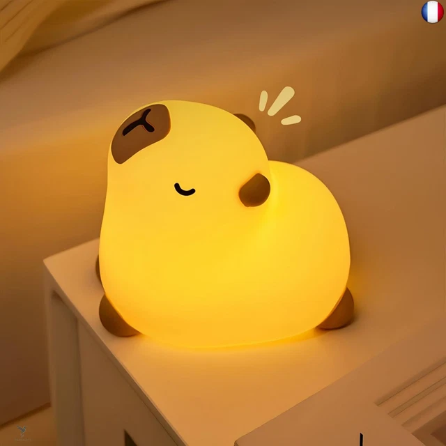 Veilleuse De Dessin Animé Veilleuse Animale En Silicone Lampe De Chevet