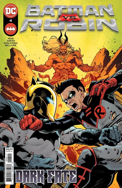 Batman vs. Robin #4 2022 Unread Mahmud Asrar Main Cover DC Mark Waid