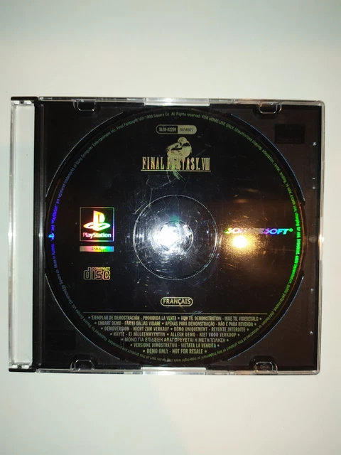 Démo Jouable Final Fantasy VIII - PlayStation Magazine - PlayStation 1 - Très Bon état