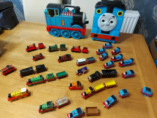 Thomas the Tank Engine Take n Play Train Carry Case and  trains massive job lot