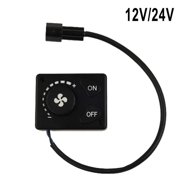 Diesel Air 12/24V Parking Heater Control LCD Knob Controller Switch Vehicles