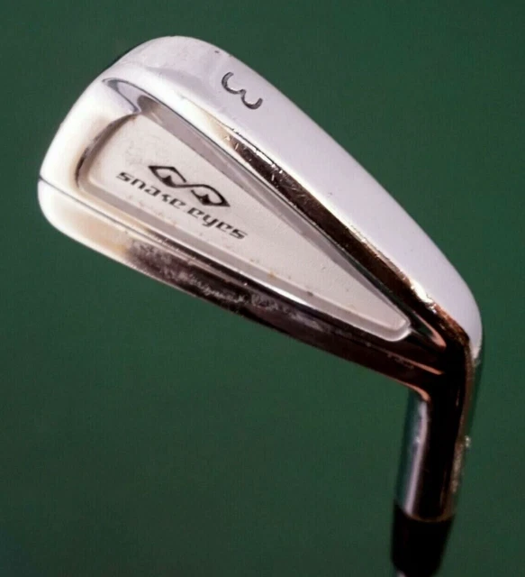 Snake Eyes 675C Forged 3 Iron Regular Steel Shaft Lamkin Grip Snake Eyes 675C Forged 3 Iron Regular Steel Shaft Lamkin Grip