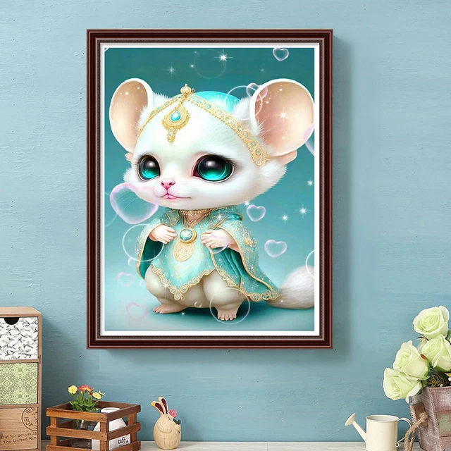 5D DIY Full Round Drill Diamond Painting Chinese Zodiac Kit Home Decor Art Craft