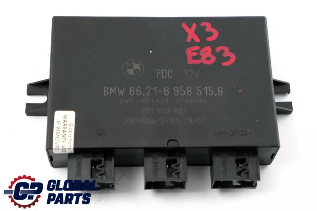 BMW X3 X5 E53 E83 PDC Module actif l'unité contrôle distance stationnement